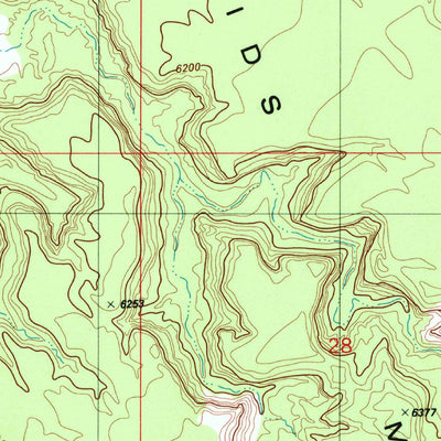 United States Geological Survey Sids Mountain, UT (1983, 24000-Scale) digital map