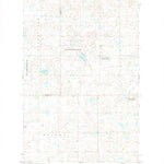 United States Geological Survey Siebold Lake, ND (1981, 24000-Scale) digital map