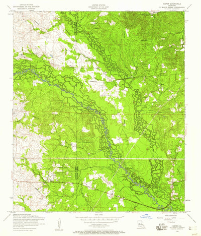 United States Geological Survey Sieper, LA (1954, 24000-Scale) digital map