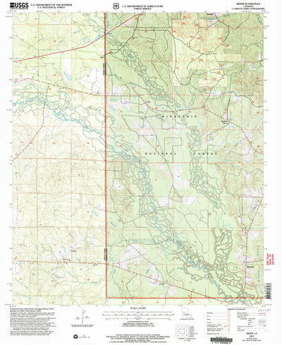 United States Geological Survey Sieper, LA (2003, 24000-Scale) digital map