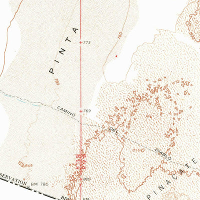 United States Geological Survey Sierra Arida, AZ (1965, 62500-Scale) digital map
