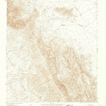 United States Geological Survey Sierra Blanca SW, TX (1964, 24000-Scale) digital map