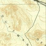 United States Geological Survey Sierra Blanca, TX (1895, 125000-Scale) digital map
