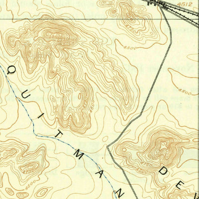 United States Geological Survey Sierra Blanca, TX (1895, 125000-Scale) digital map