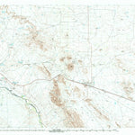 United States Geological Survey Sierra Blanca, TX (1985, 100000-Scale) digital map