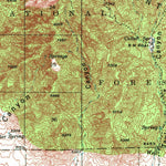 United States Geological Survey Sierra Bonita Ranch, AZ (1940, 62500-Scale) digital map