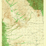 United States Geological Survey Sierra Bonita Ranch, AZ (1943, 62500-Scale) digital map