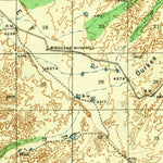 United States Geological Survey Sierra Bonita Ranch, AZ (1943, 62500-Scale) digital map