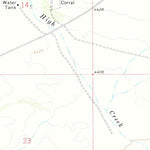 United States Geological Survey Sierra Bonita Ranch, AZ (1972, 24000-Scale) digital map