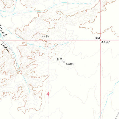 United States Geological Survey Sierra Bonita Ranch, AZ (1972, 24000-Scale) digital map