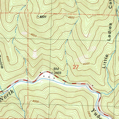 United States Geological Survey Sierra City, CA (1981, 24000-Scale) digital map