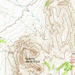 United States Geological Survey Sierra De La Cruz, NM (1972, 24000-Scale) digital map