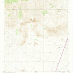 United States Geological Survey Sierra Fijardo, NM (1961, 24000-Scale) digital map