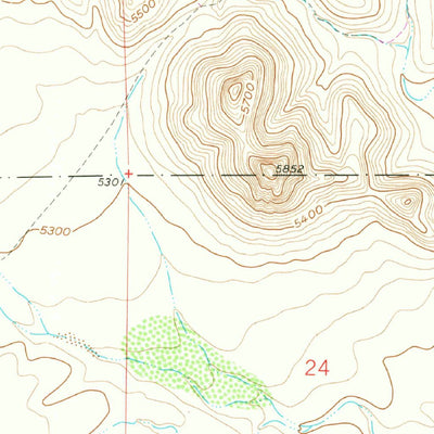 United States Geological Survey Sierra Fijardo, NM (1961, 24000-Scale) digital map