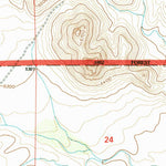 United States Geological Survey Sierra Fijardo, NM (1995, 24000-Scale) digital map
