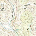 United States Geological Survey Sierra Fijardo, NM (1995, 24000-Scale) digital map