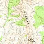 United States Geological Survey Sierra Larga South, NM (1972, 24000-Scale) digital map