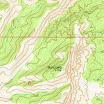 United States Geological Survey Sierra Larga South, NM (1972, 24000-Scale) digital map