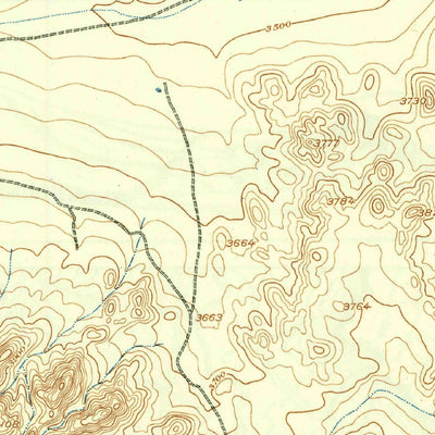 United States Geological Survey Sierra Madera, TX (1923, 62500-Scale) digital map