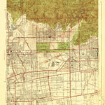 United States Geological Survey Sierra Madre, CA (1941, 24000-Scale) digital map