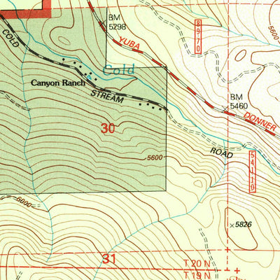 United States Geological Survey Sierraville, CA (2000, 24000-Scale) digital map
