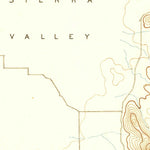 United States Geological Survey Sierraville, CA-NV (1894, 125000-Scale) digital map