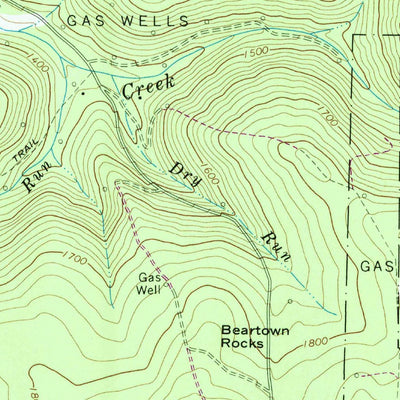 United States Geological Survey Sigel, PA (1967, 24000-Scale) digital map