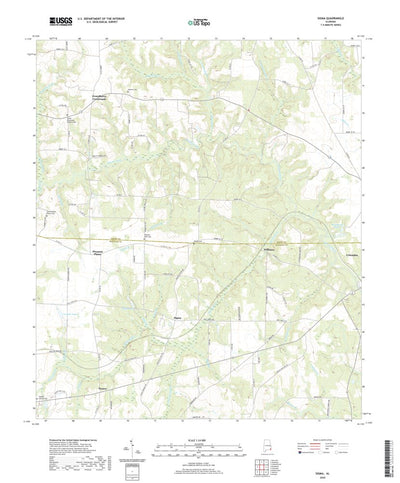 United States Geological Survey Sigma, AL (2020, 24000-Scale) digital map
