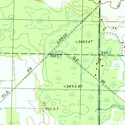 United States Geological Survey Sigma, MI (1985, 24000-Scale) digital map