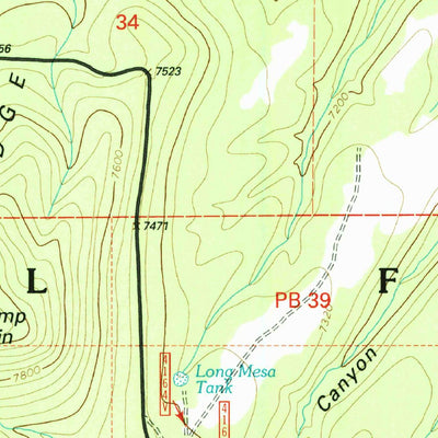 United States Geological Survey Sign Camp Mountain, NM (1999, 24000-Scale) digital map