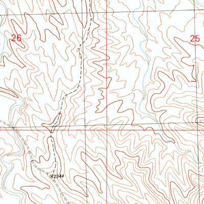 United States Geological Survey Signal, AZ (1990, 24000-Scale) digital map