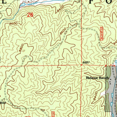 United States Geological Survey Signal Butte, CO (1994, 24000-Scale) digital map