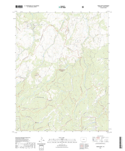 United States Geological Survey Signal Butte, CO (2022, 24000-Scale) digital map