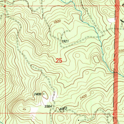 United States Geological Survey Signal Buttes, OR (1998, 24000-Scale) digital map