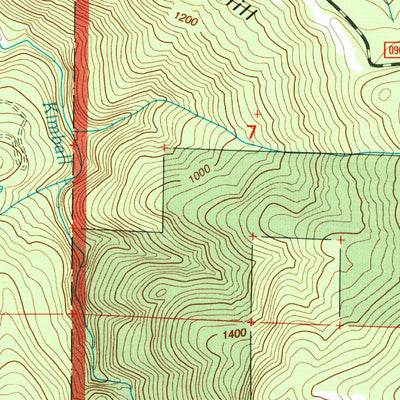 United States Geological Survey Signal Buttes, OR (1998, 24000-Scale) digital map