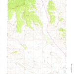 United States Geological Survey Signal Hill, WY (1966, 24000-Scale) digital map