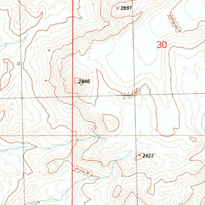 United States Geological Survey Signal Mountain, AZ (1990, 24000-Scale) digital map