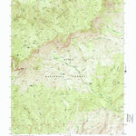 United States Geological Survey Signal Peak, UT (1986, 24000-Scale) digital map