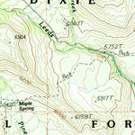 United States Geological Survey Signal Peak, UT (1986, 24000-Scale) digital map