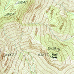 United States Geological Survey Signal Peak, UT (1986, 24000-Scale) digital map