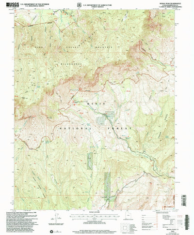 United States Geological Survey Signal Peak, UT (2002, 24000-Scale) digital map