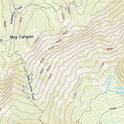 United States Geological Survey Signal Peak, UT (2020, 24000-Scale) digital map