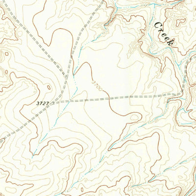 United States Geological Survey Signal Spring, TX (1966, 24000-Scale) digital map