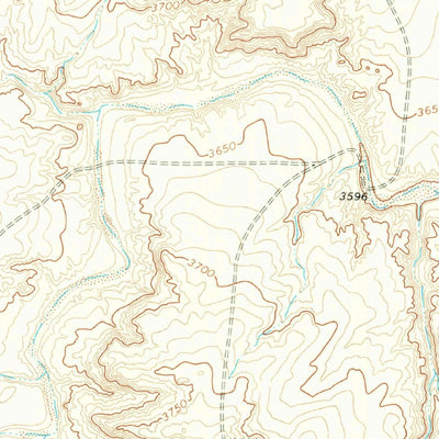 United States Geological Survey Signal Spring, TX (1966, 24000-Scale) digital map