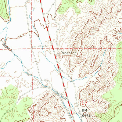 United States Geological Survey Sigurd, UT (1966, 24000-Scale) digital map