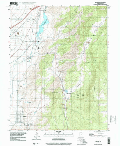United States Geological Survey Sigurd, UT (1997, 24000-Scale) digital map