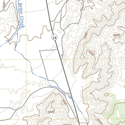 United States Geological Survey Sigurd, UT (2023, 24000-Scale) digital map