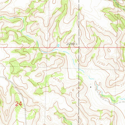 United States Geological Survey Sikes Dam, ND (1981, 24000-Scale) digital map