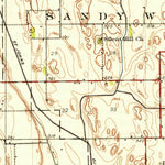 United States Geological Survey Sikeston, MO (1934, 62500-Scale) digital map