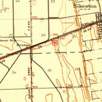 United States Geological Survey Sikeston, MO (1939, 62500-Scale) digital map
